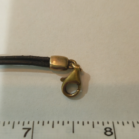 Vintage Tropical Wood Gold Bracelet Earrings Set Brown Black Bohemian Retro 70s - Picture 6 of 10